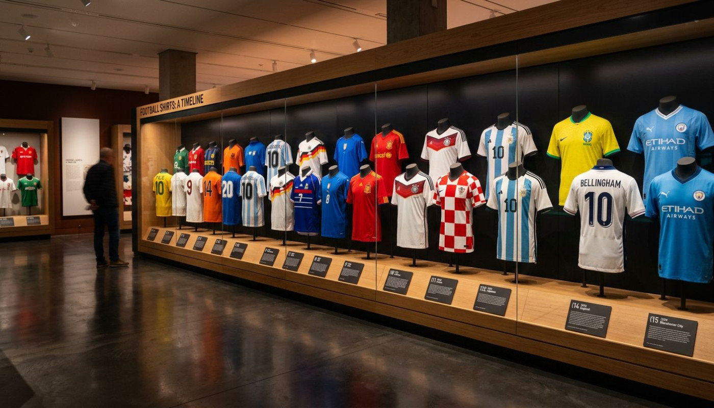 Exploration des tendances des maillots de football à travers les années