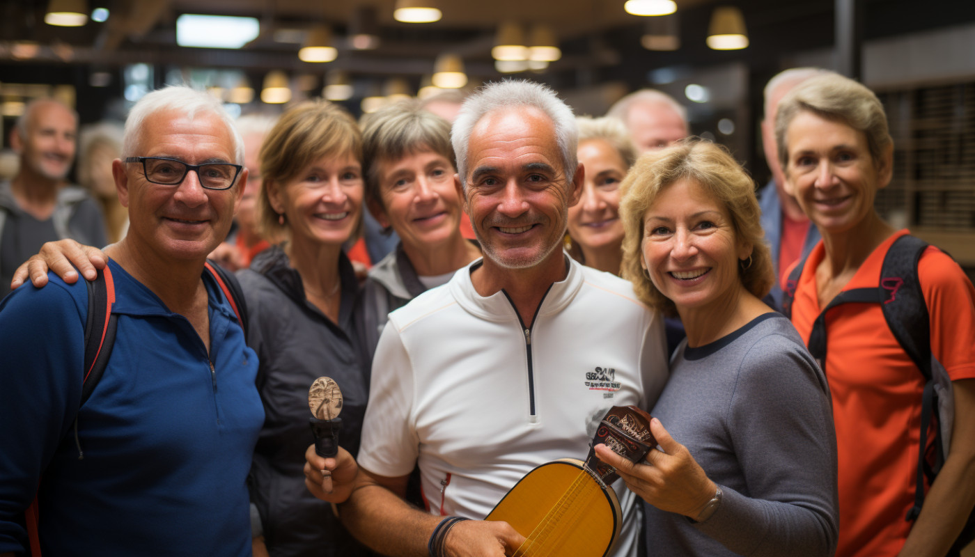 Le boom du padel, mélange de tennis et de squash